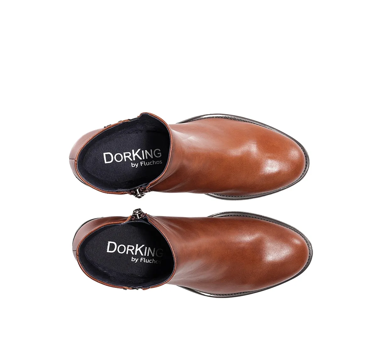 Fluchos Chiara D9434 stivaletti marrone tacco donna