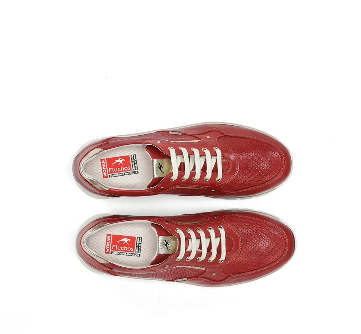 Fluchos Union F2175 sneakers rosse donna