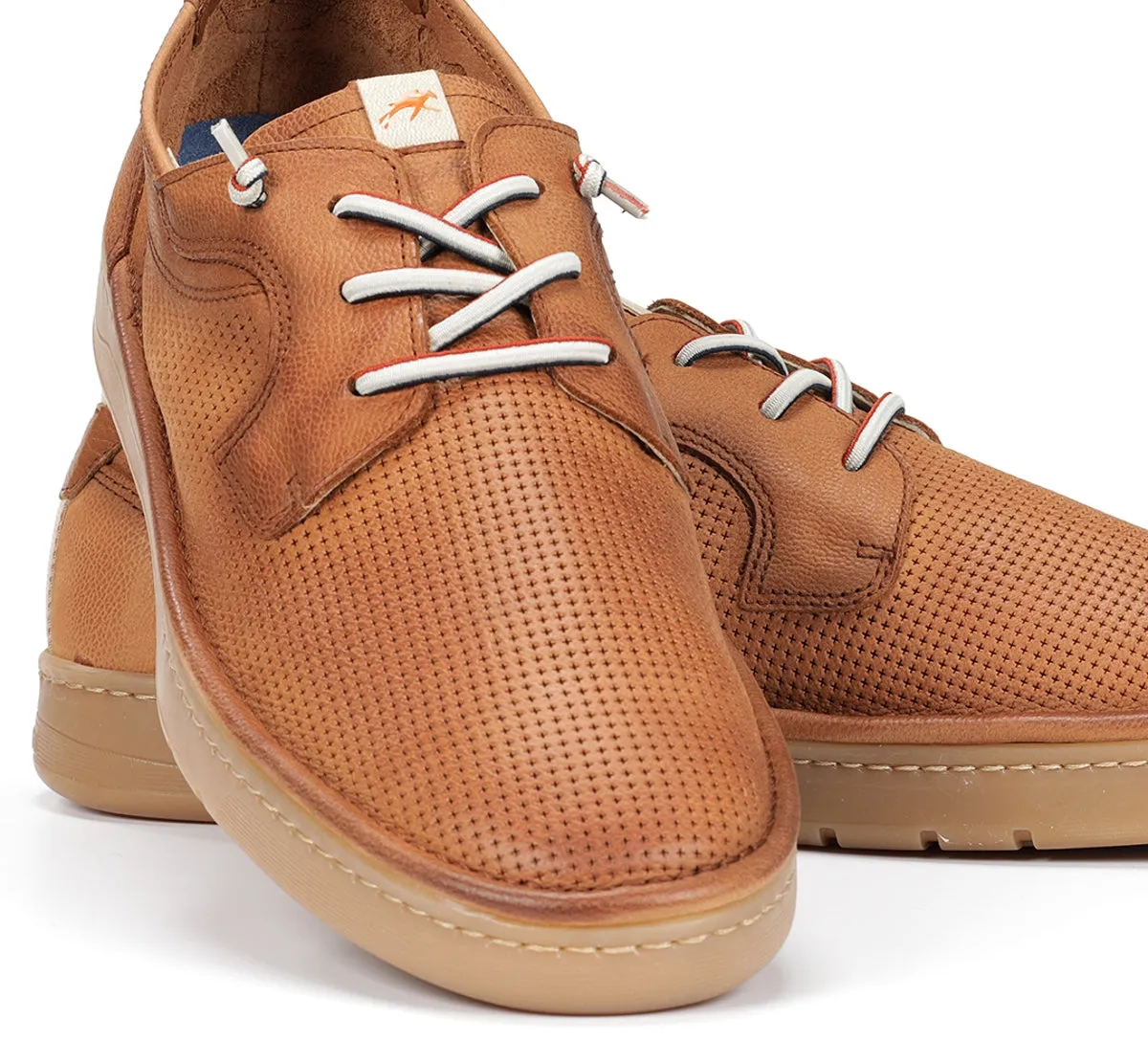Fluchos Leo F1947 sneakers uomo marroni pelle leggera