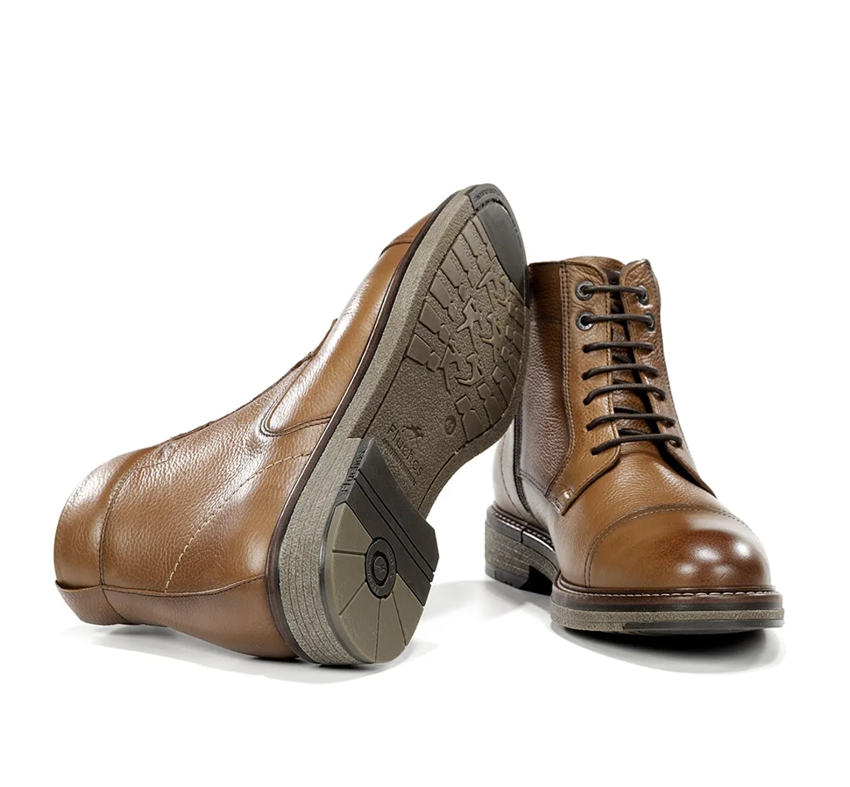 Fluchos Kasper F1822 stivali uomo marroni carattere