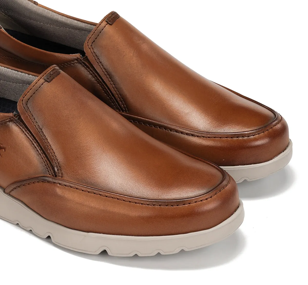 Fluchos Daryl F1458 slip on uomo marroni estate