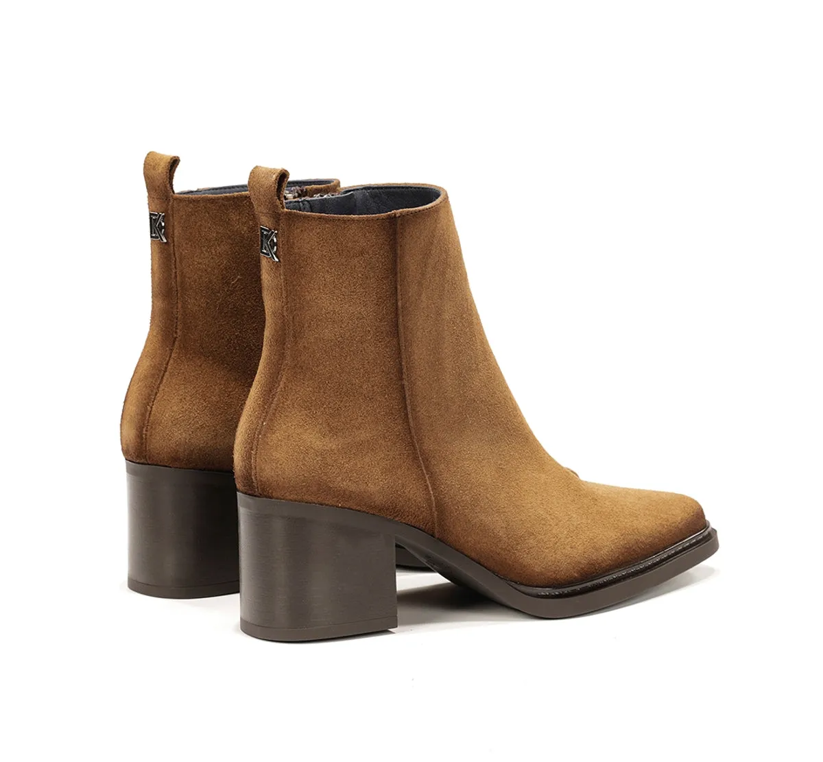 Fluchos Tess D9822 stivaletti marroni donna tacco