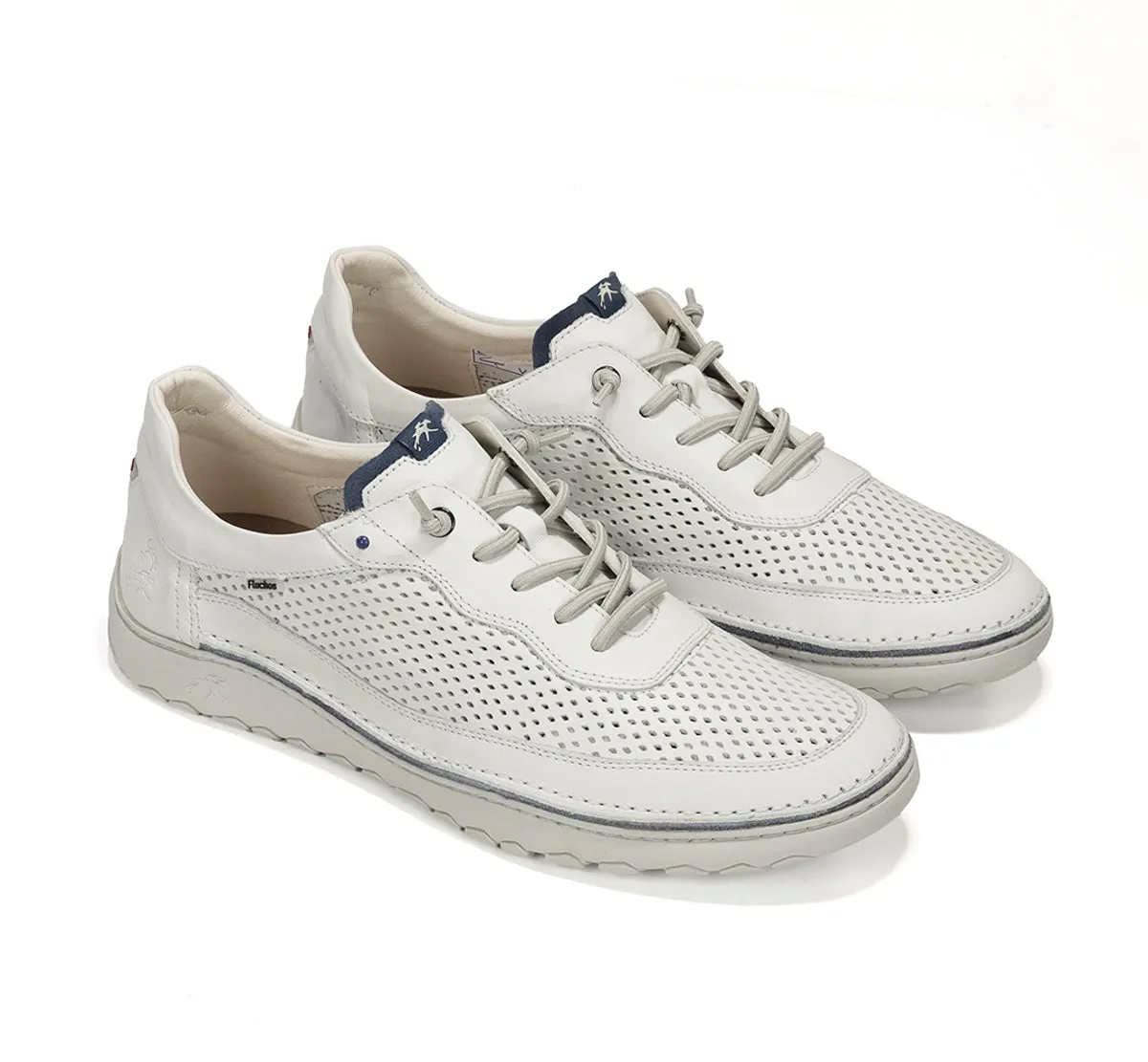 Fluchos Lenox F2219 sneaker uomo bianco pianta larga