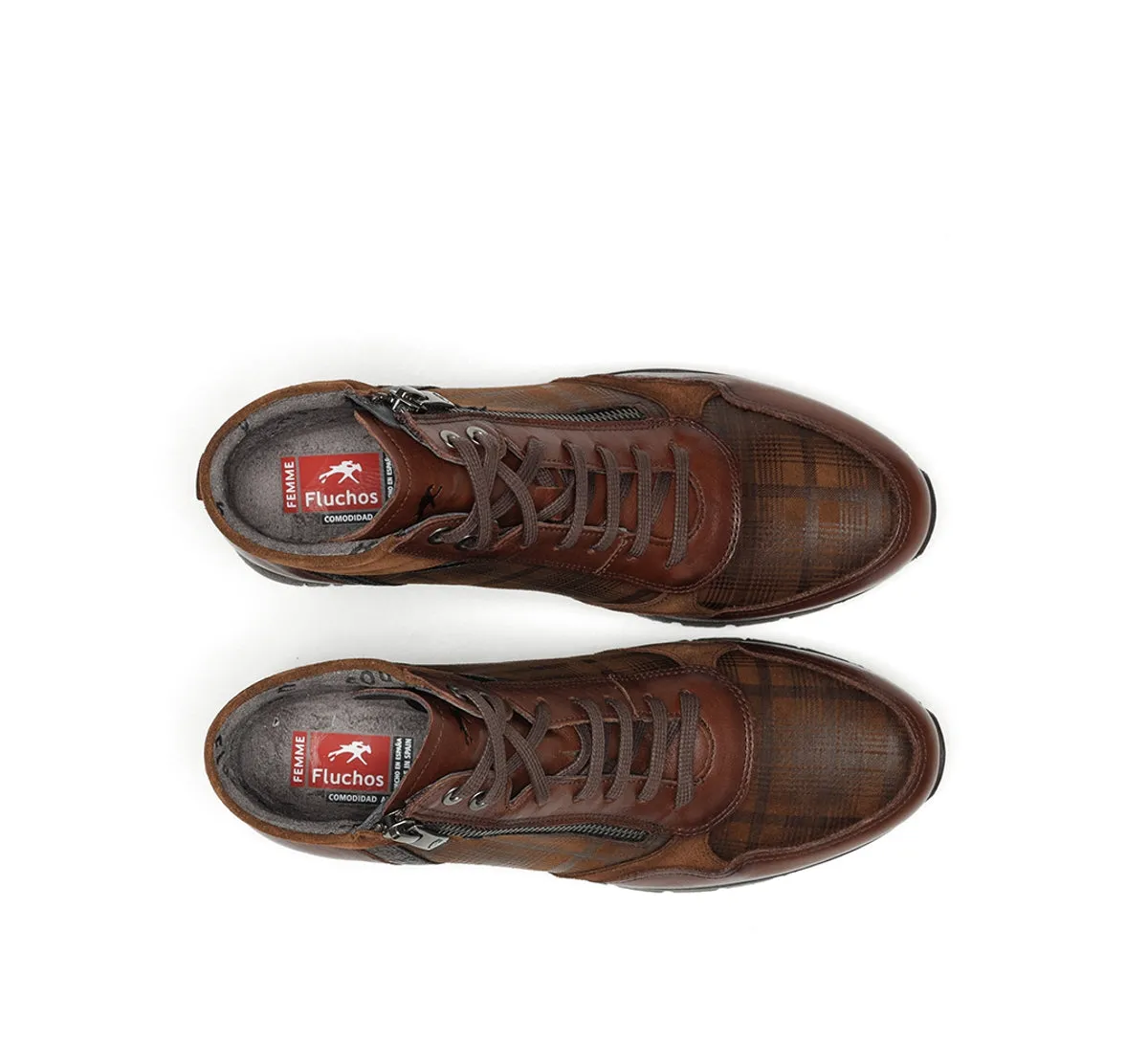 Fluchos Meryl F1812 stivaletti marroni sportivi