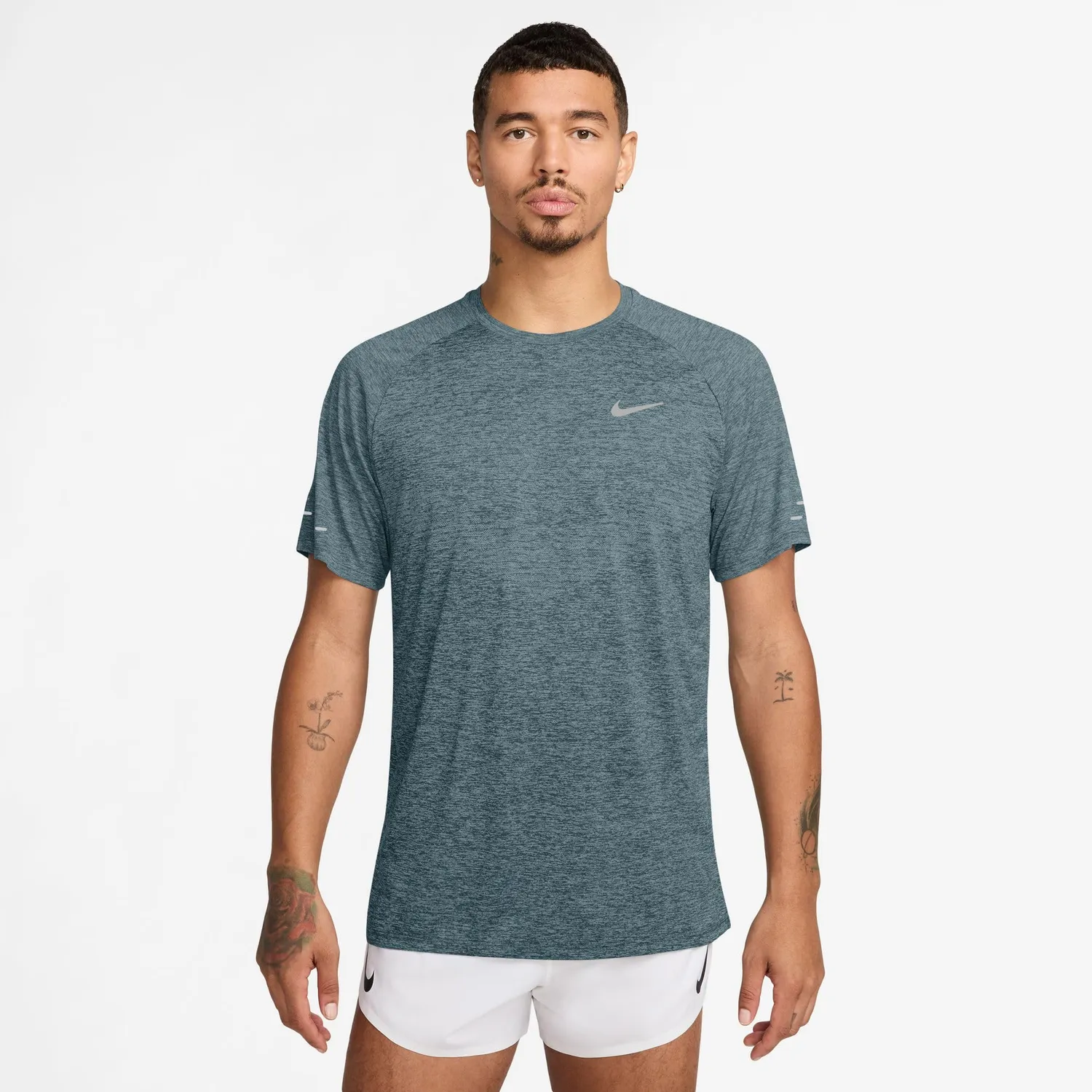 Nike Dri-Fit ADV Stride t-shirt uomo Bright Crimson corsa