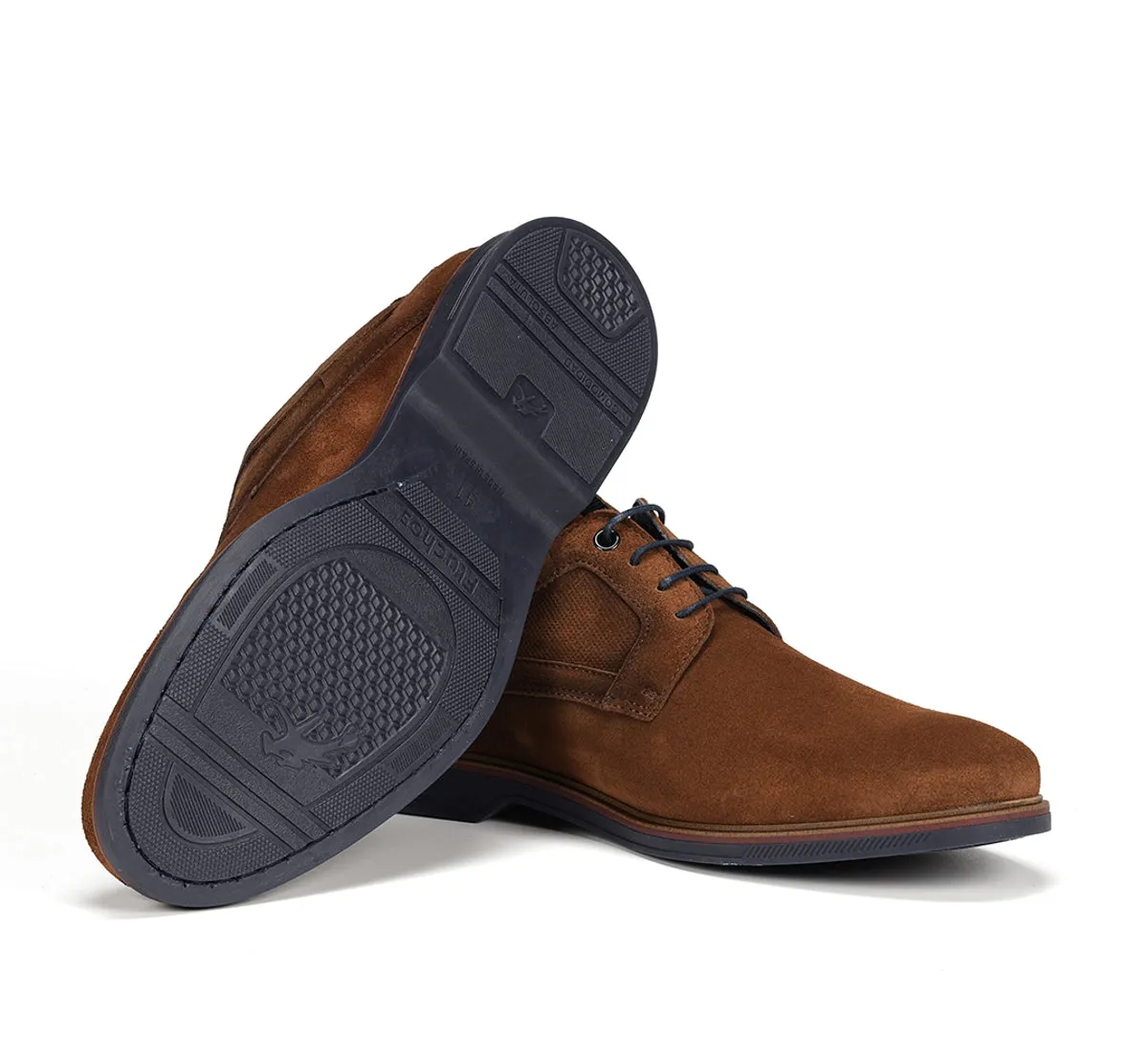 Fluchos Tristan F1857 scarpe uomo marroni pelle