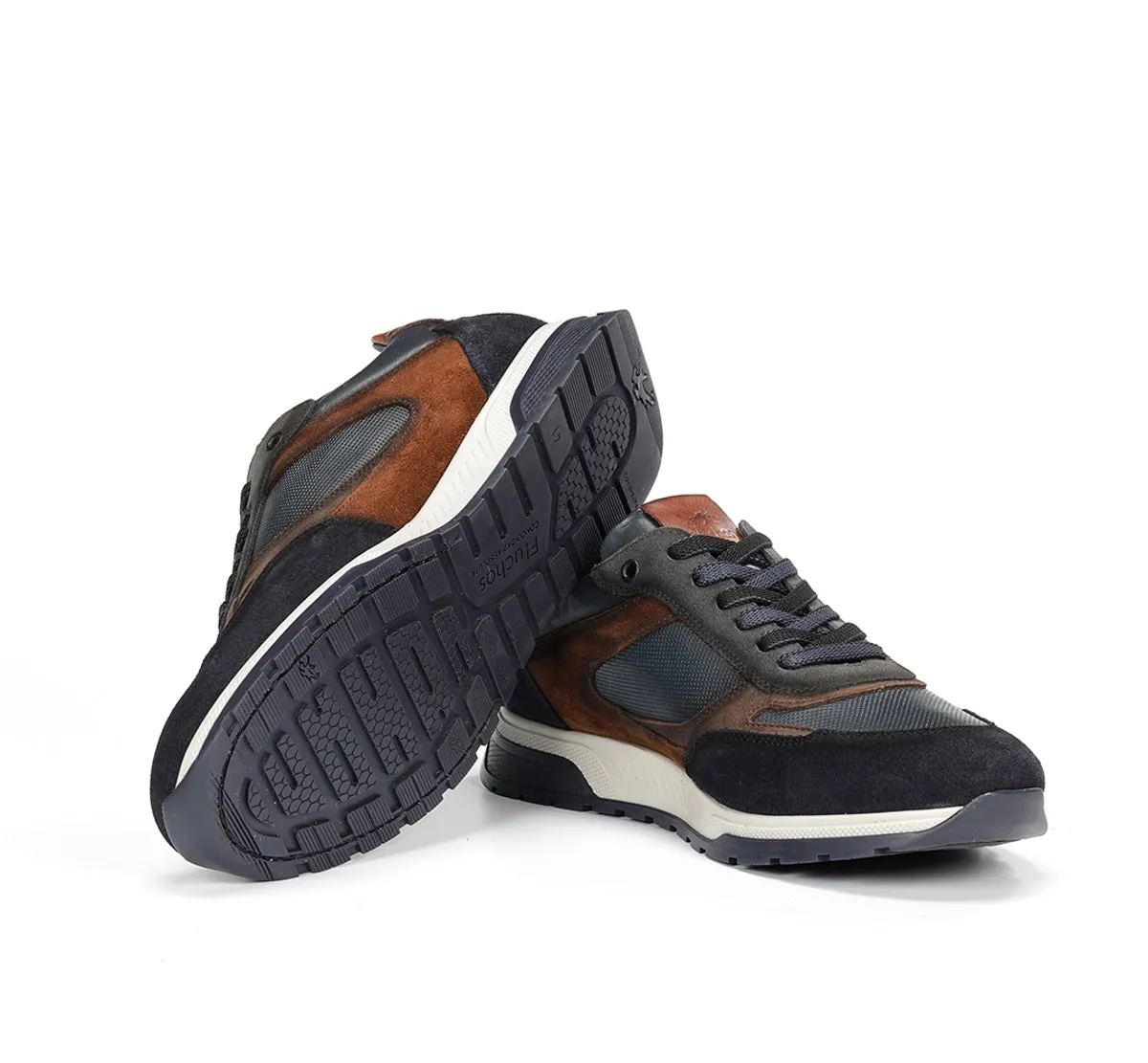 Fluchos Louis F1959 sneaker uomo blu pelle
