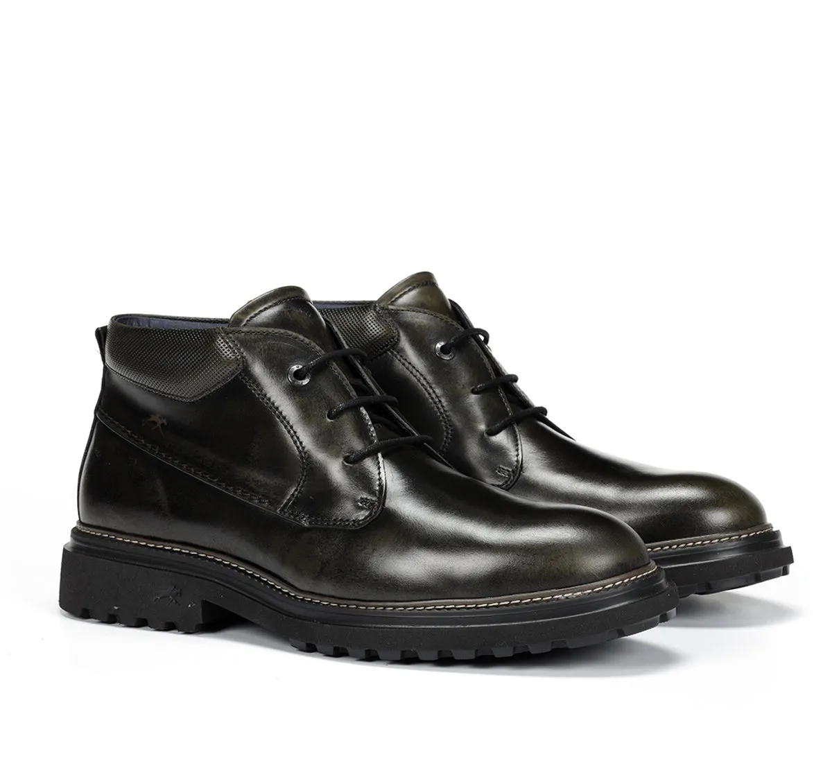 Fluchos Lincon F2055 scarpe uomo verdi classiche