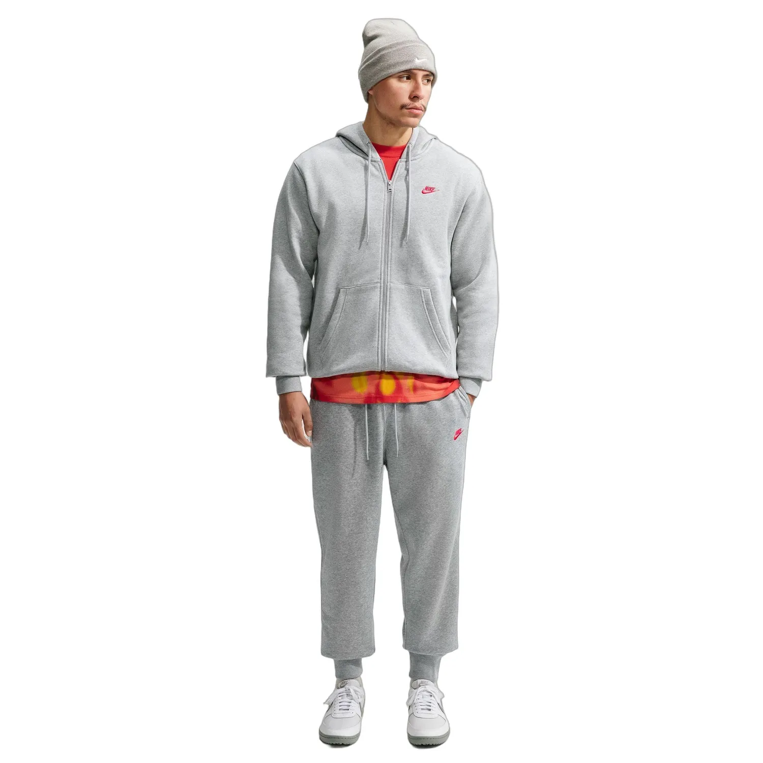 Nike Club Ft Jogger pantaloni tuta grigio scuro