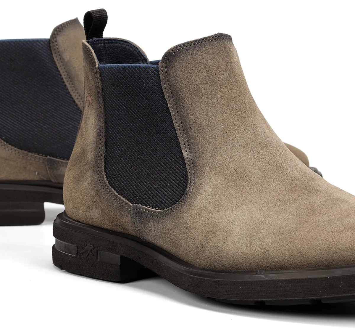 Fluchos Belgas F0770 stivaletti uomo taupe classici