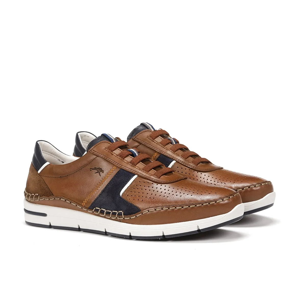 Fluchos Yannic F1443 sneakers uomo marroni stringate