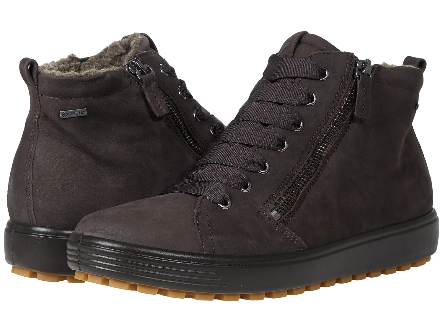 Ecco Soft 7 Tred sneakers donna nere pelle