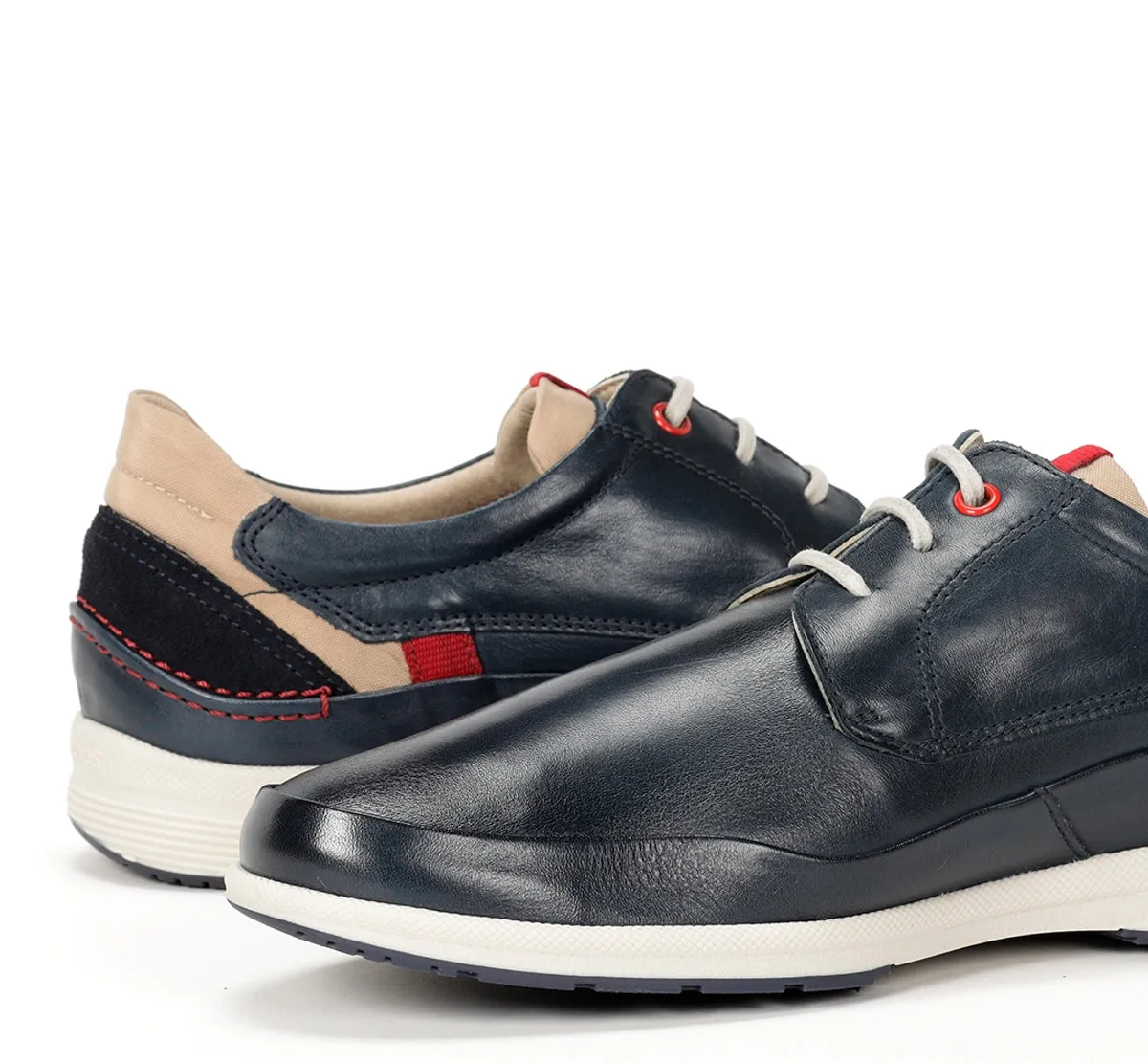 Fluchos Jaden F1734 Sneakers Uomo Blu Lacci Larghi