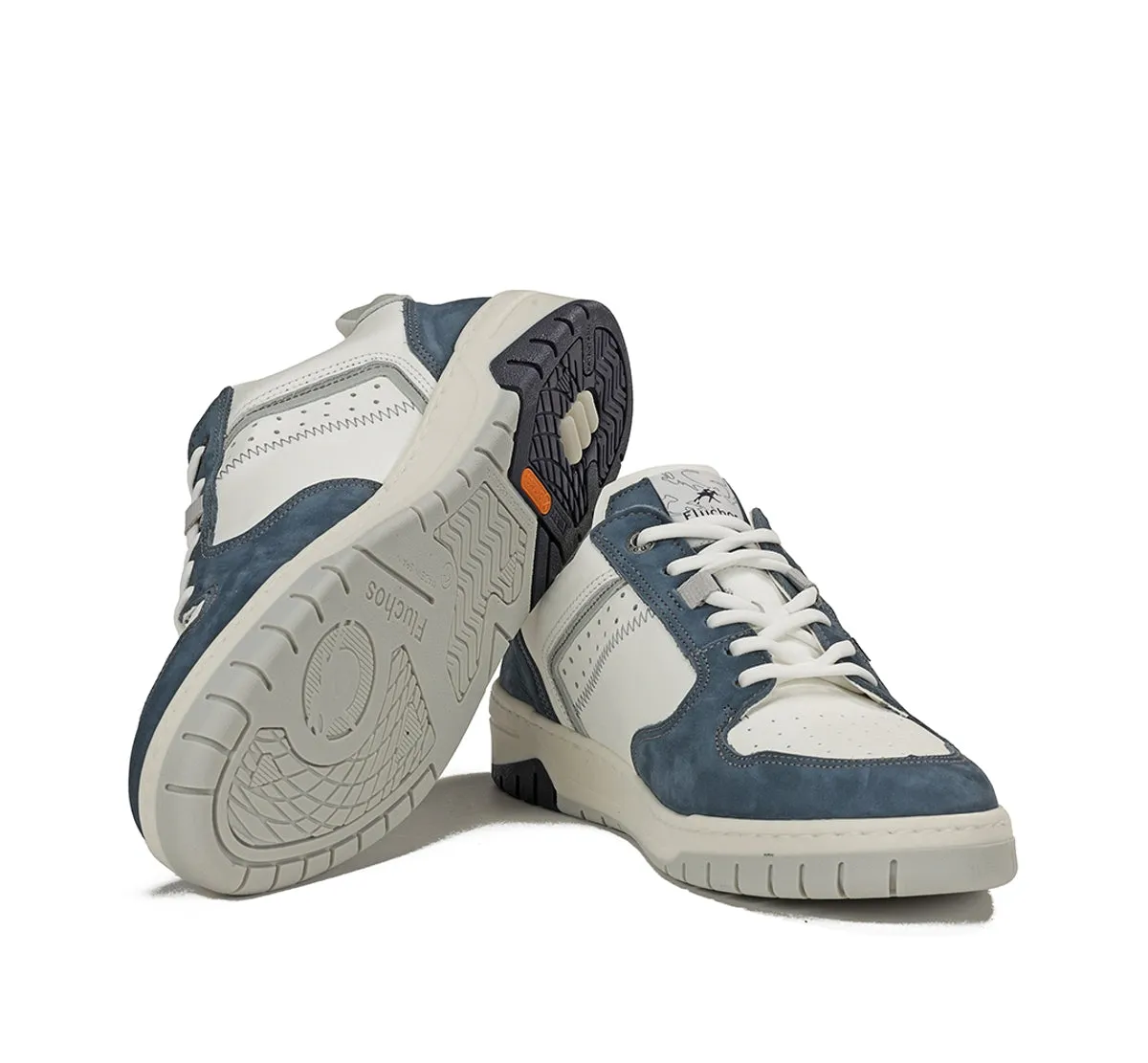 Fluchos Roger F1954 sneakers blu uomo retro