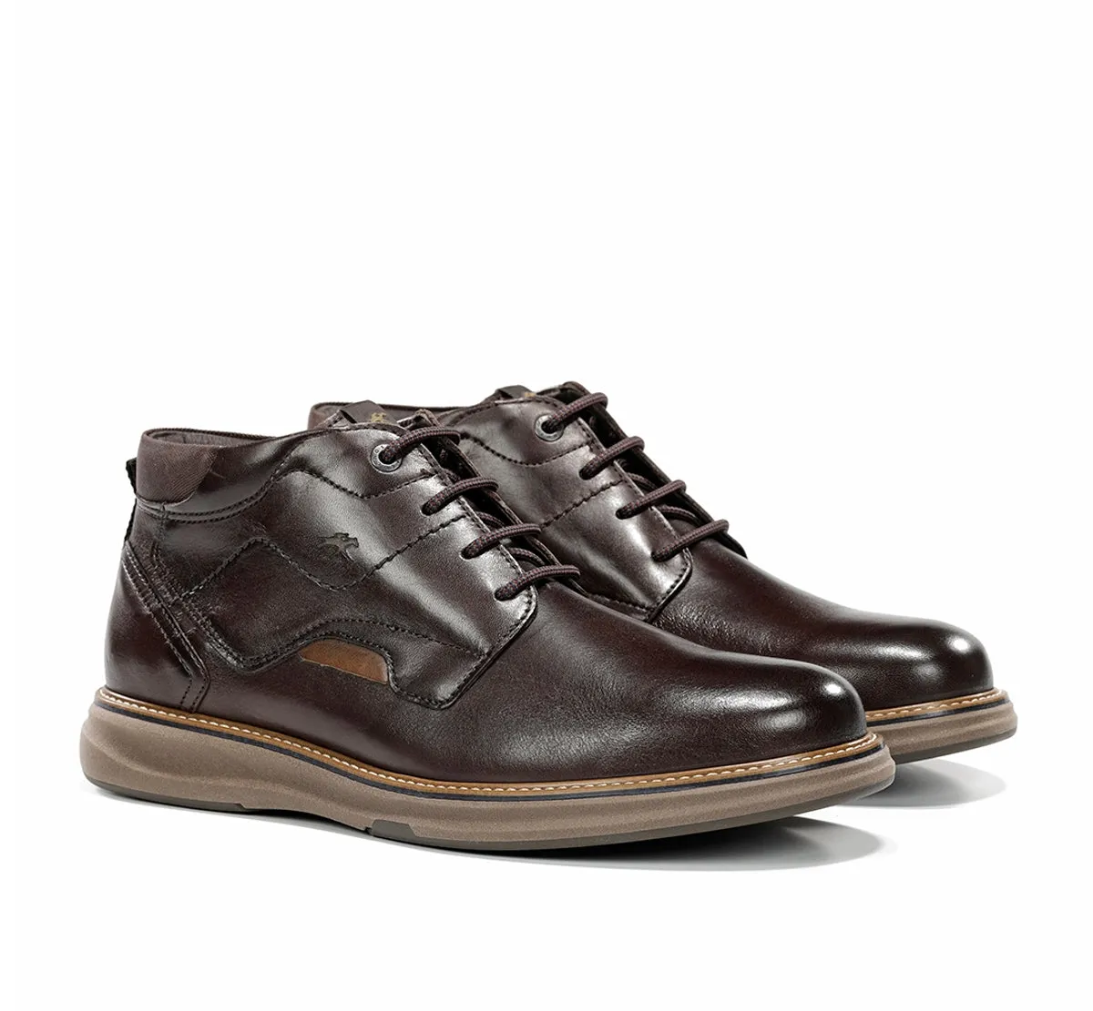 Fluchos Dalton F2508 Stivaletti Uomo Marroni Pelle