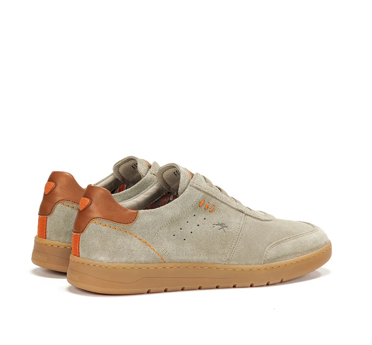 Fluchos Leo F1723 sneakers uomo verdi suola retro