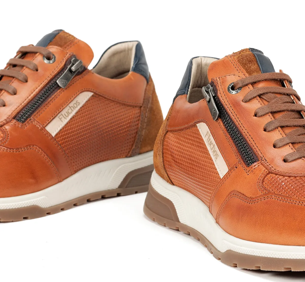 Fluchos Louis F1752 sneakers uomo marroni pelle