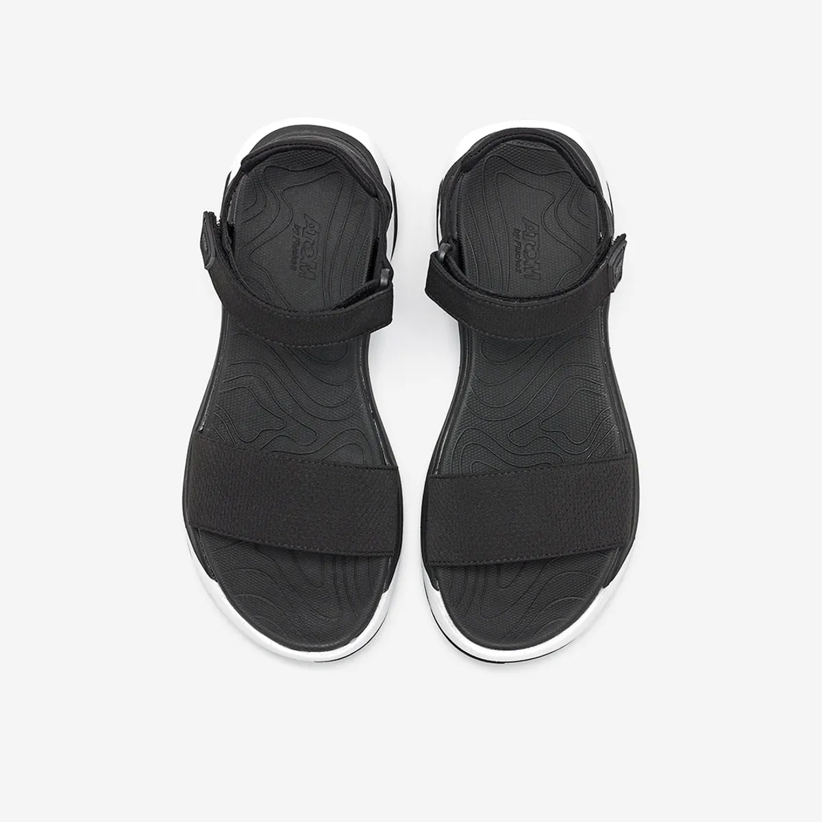 Fluchos Energy AT183 sandali donna neri urban