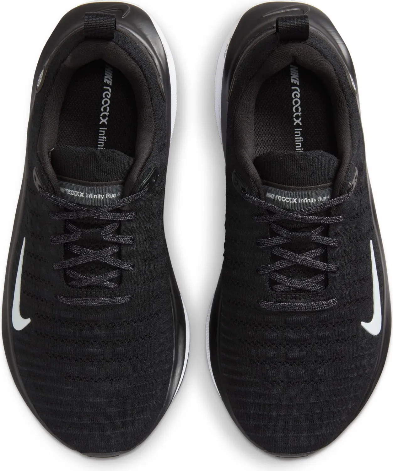 Nike InfinityRN 4 scarpe corsa uomo extra larghe nero