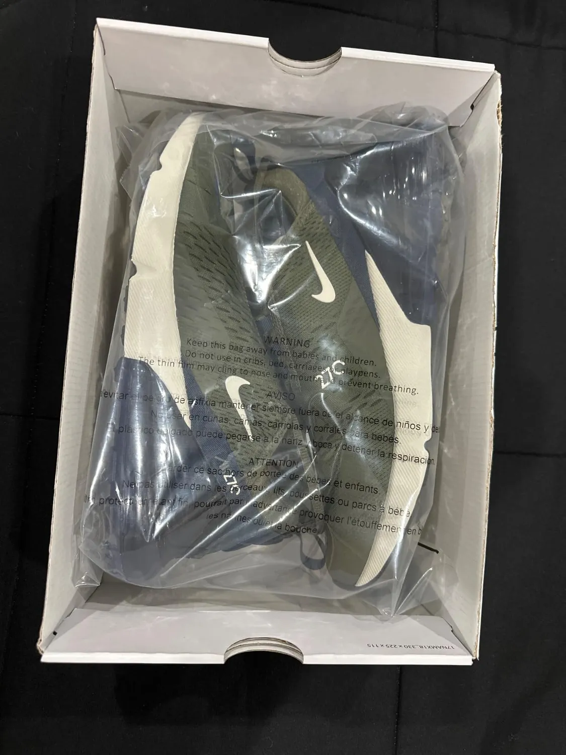 Nike Air Max 270 sneakers uomo 44.5 EU ammortizzate