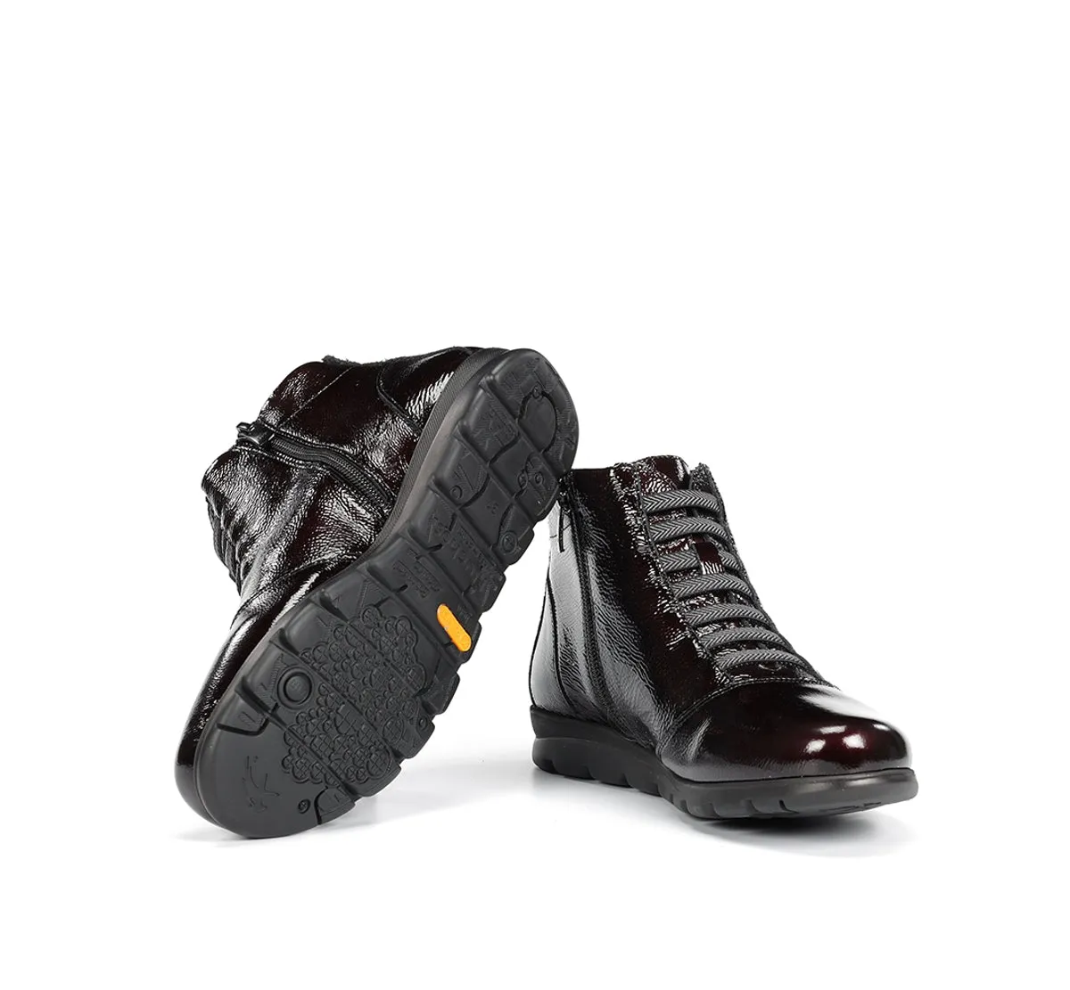 Fluchos Susan F0356 stivaletti bordeaux sportivi