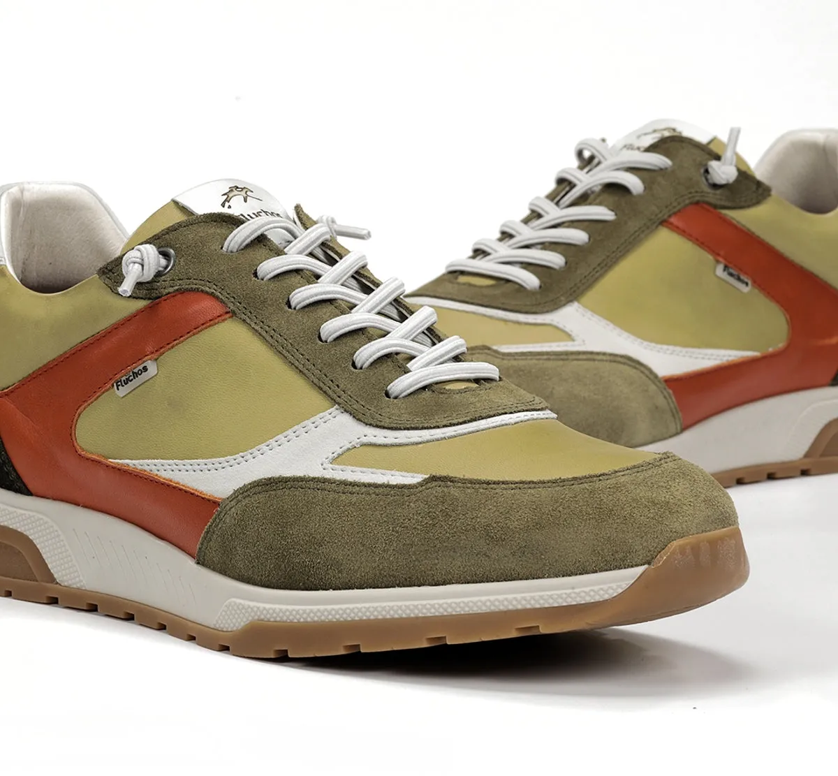 Fluchos Louis F2192 sneakers uomo verdi pelle
