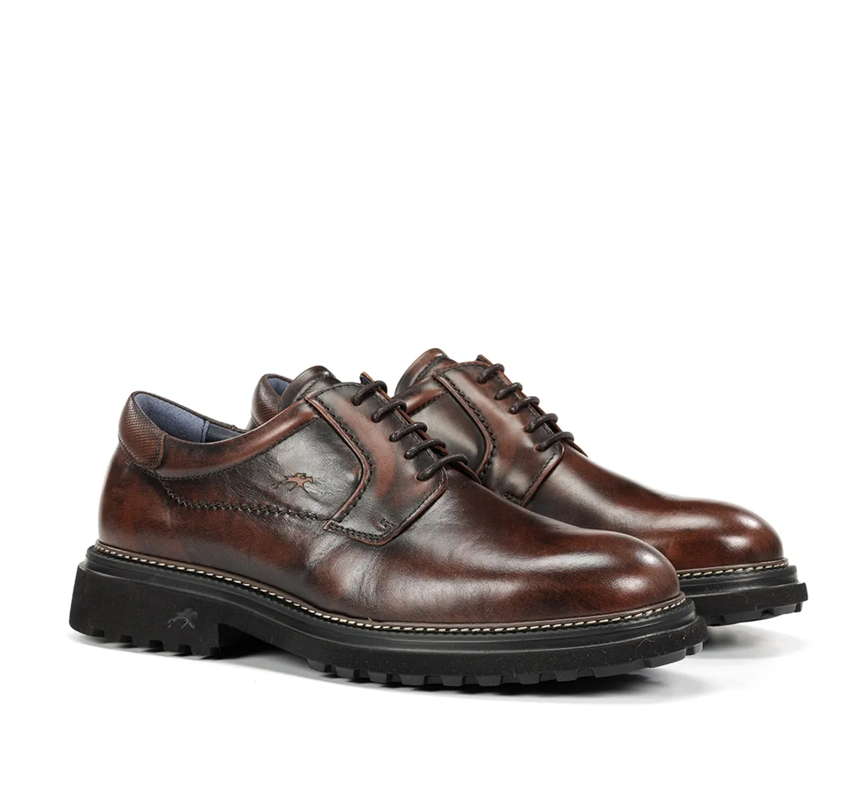 Fluchos Lincon F2054 scarpa uomo marrone classica