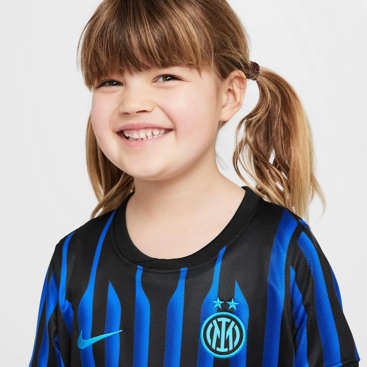 Nike Inter 2025/26 set calcio bambini home 3 pezzi
