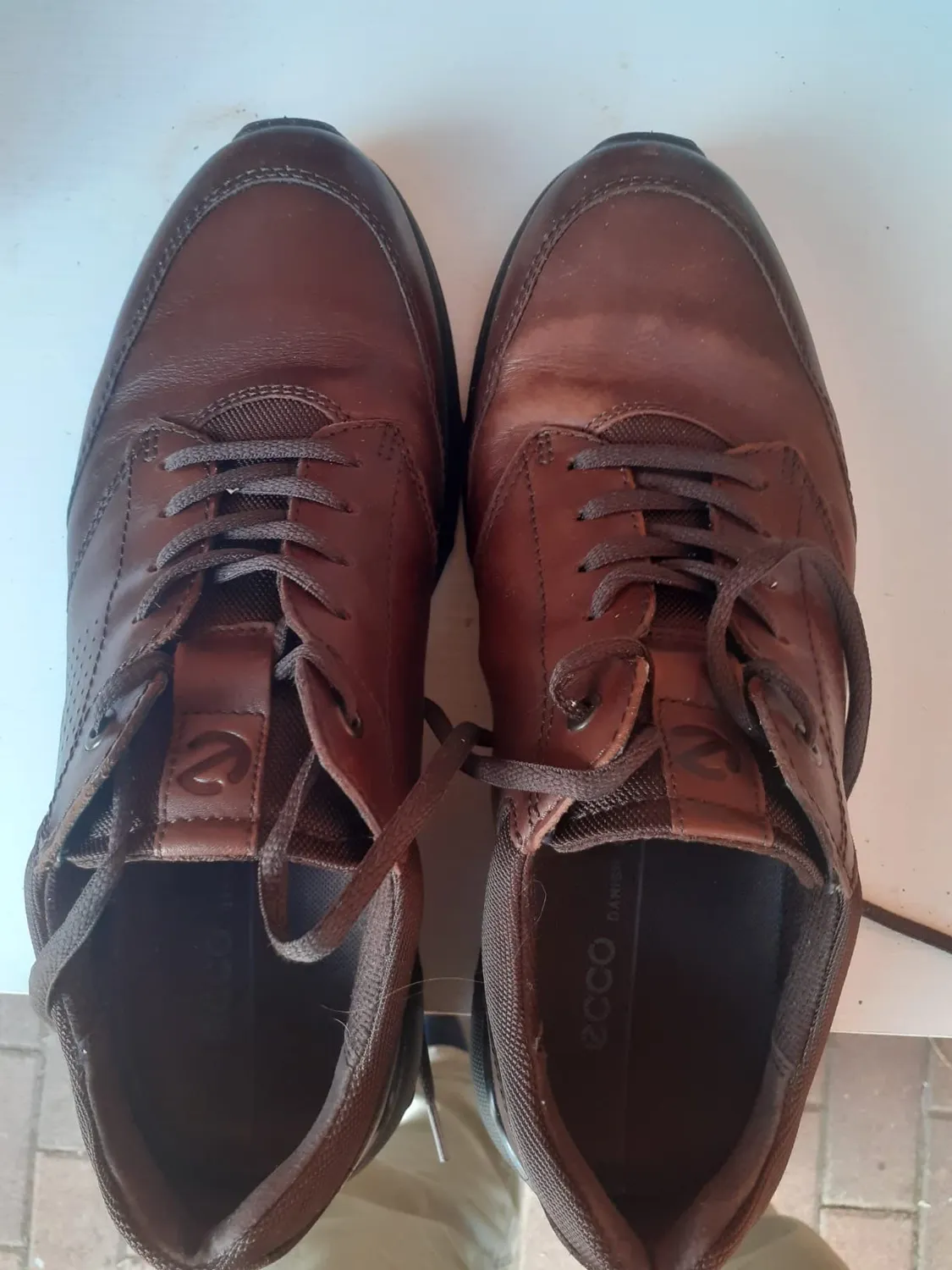 Ecco Irving sneakers uomo stringate pelle