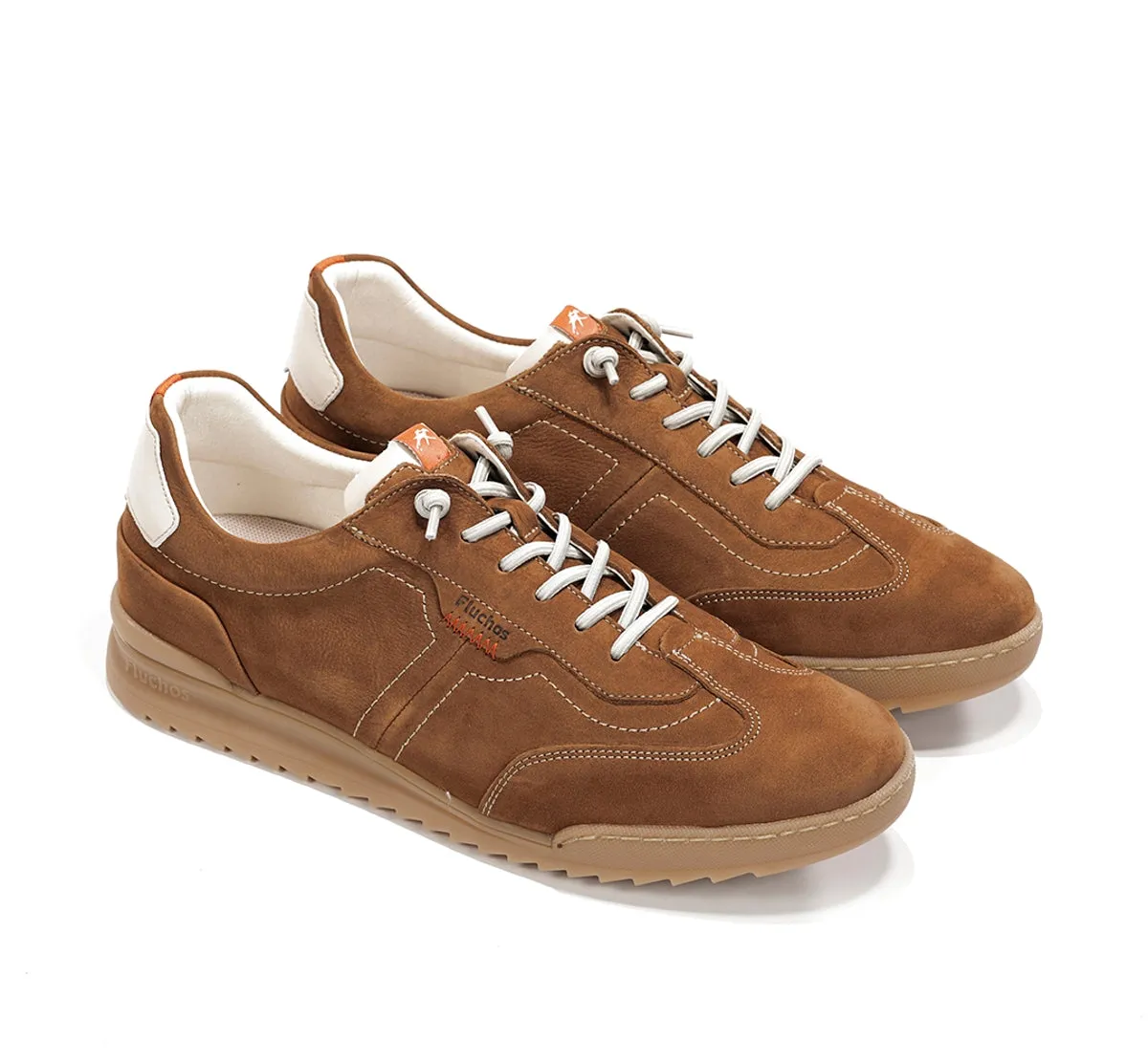 Fluchos Elder F2383 sneakers uomo marrone elegante