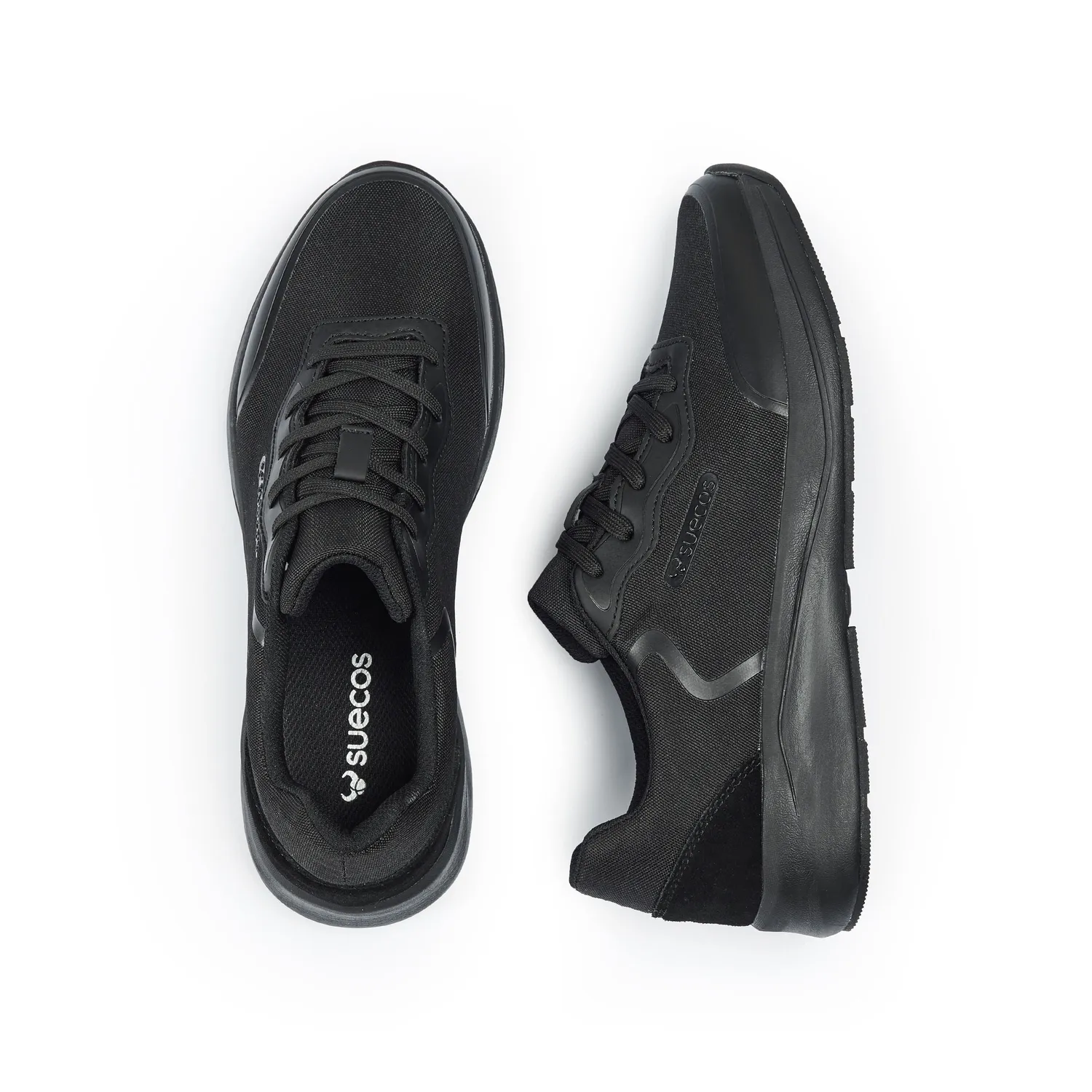 Suecos Vinter Scarpe Nere Idrorepellenti