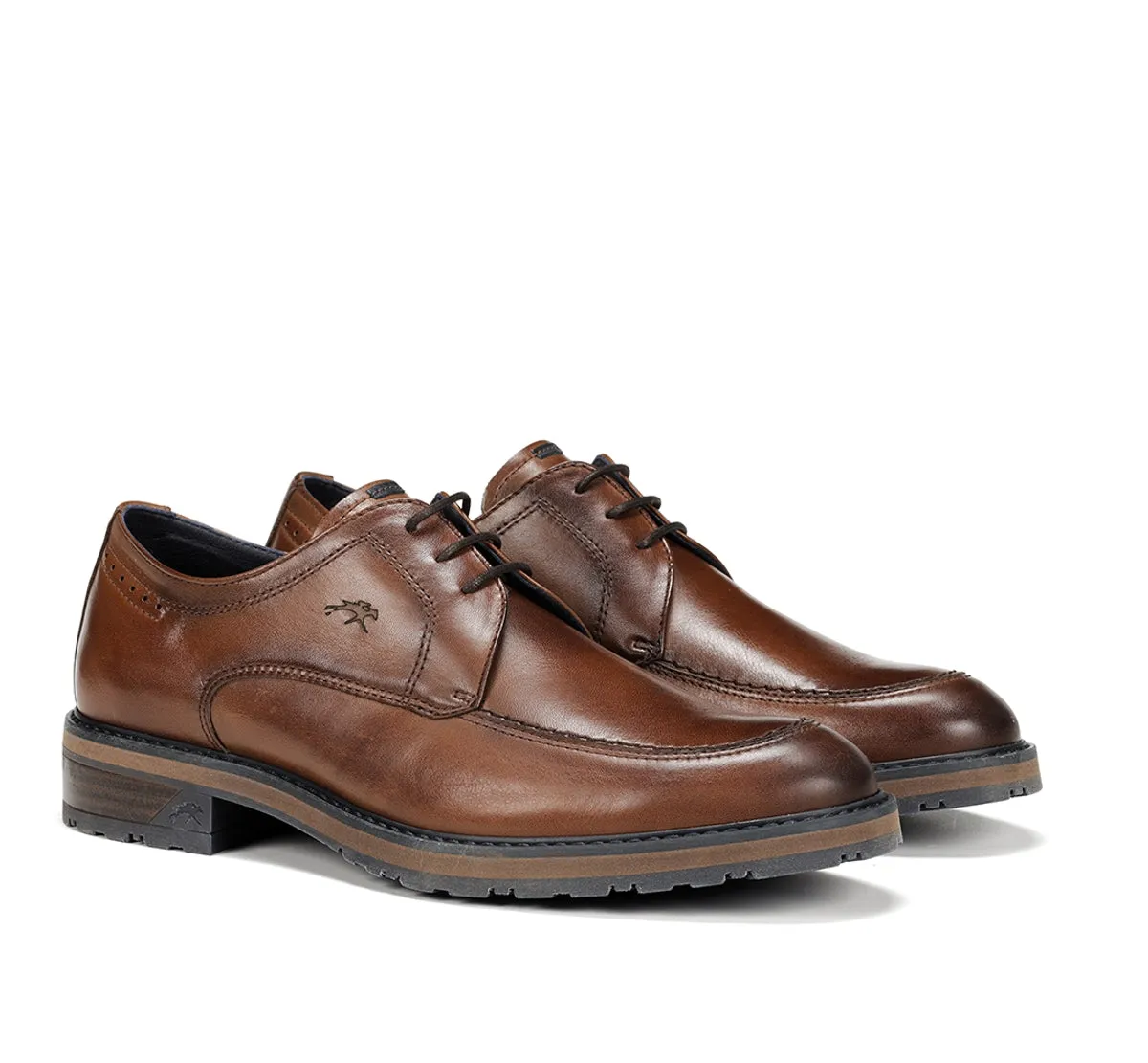 Fluchos Ulrich F1872 scarpe eleganti marroni uomo
