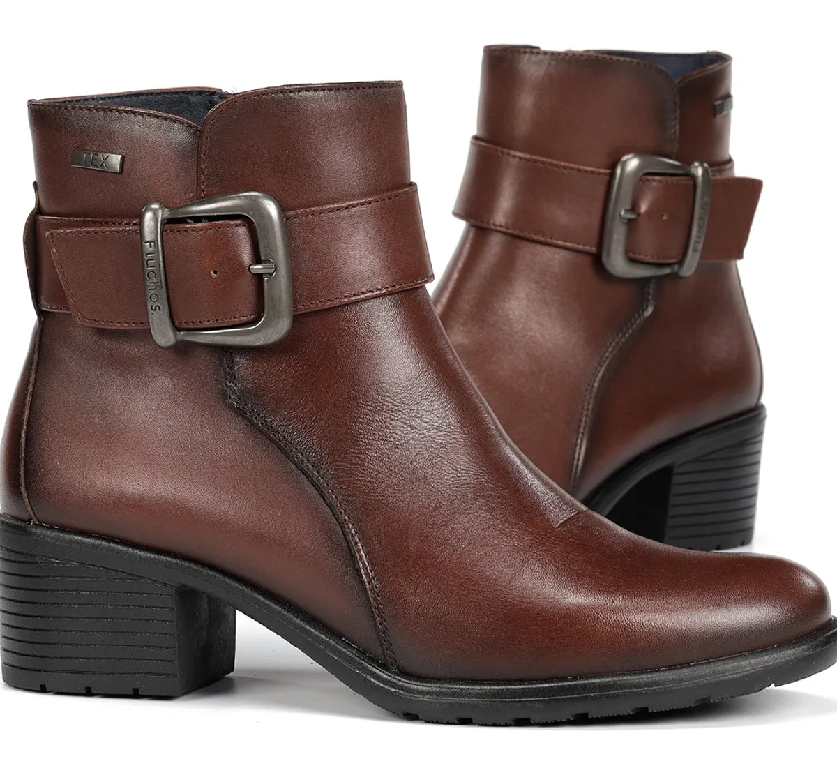 Fluchos Galit F2315 stivaletti donna marrone impermeabile