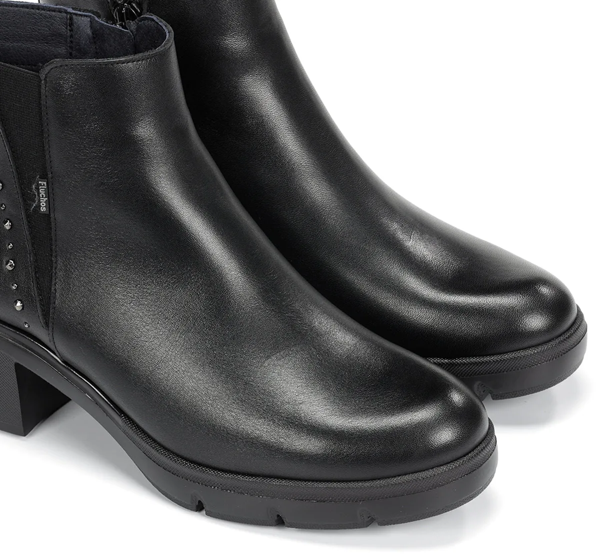 Fluchos Fugaz F2109 stivaletto donna nero carrarmato