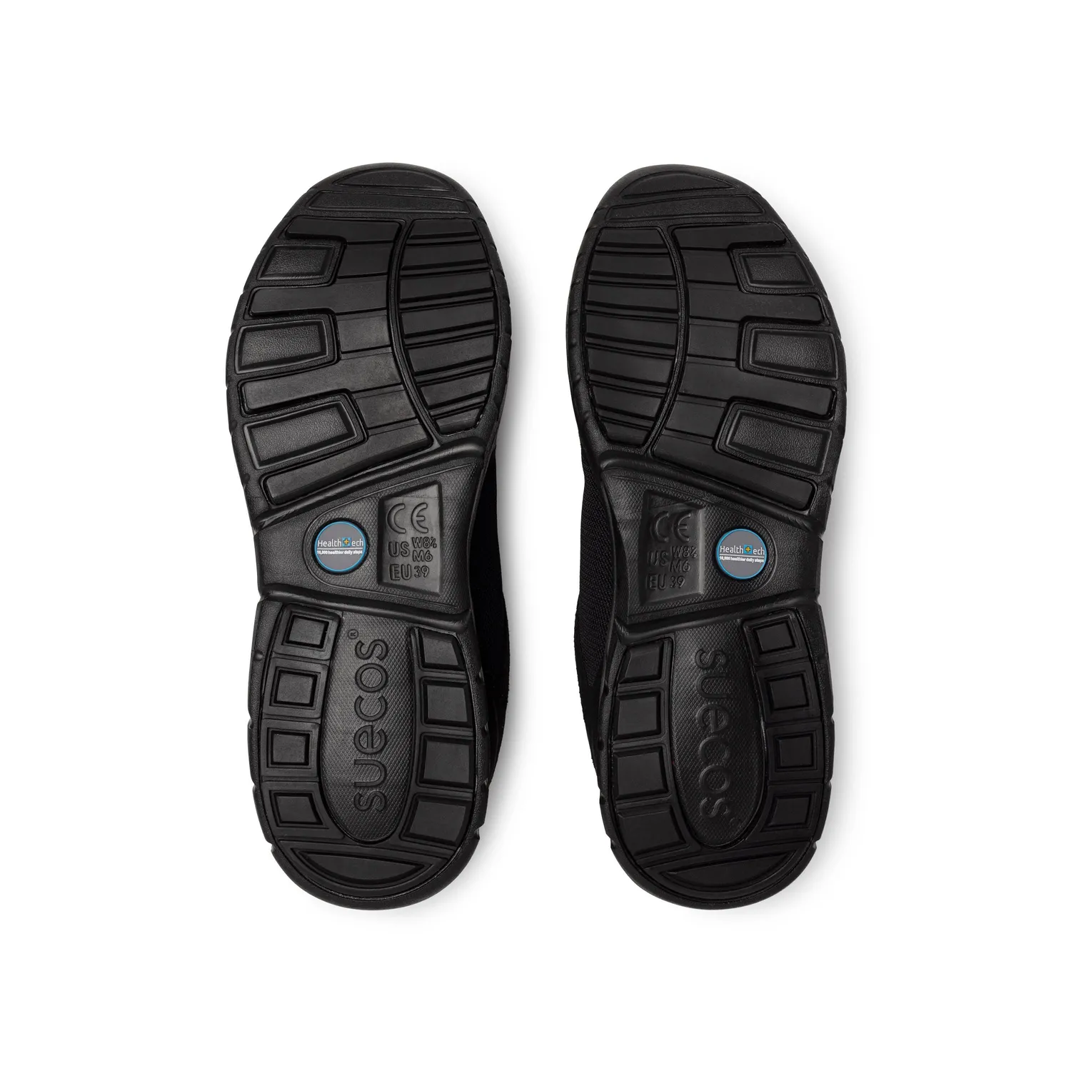 Suecos Stabil Black scarpe da lavoro nere antiscivolo