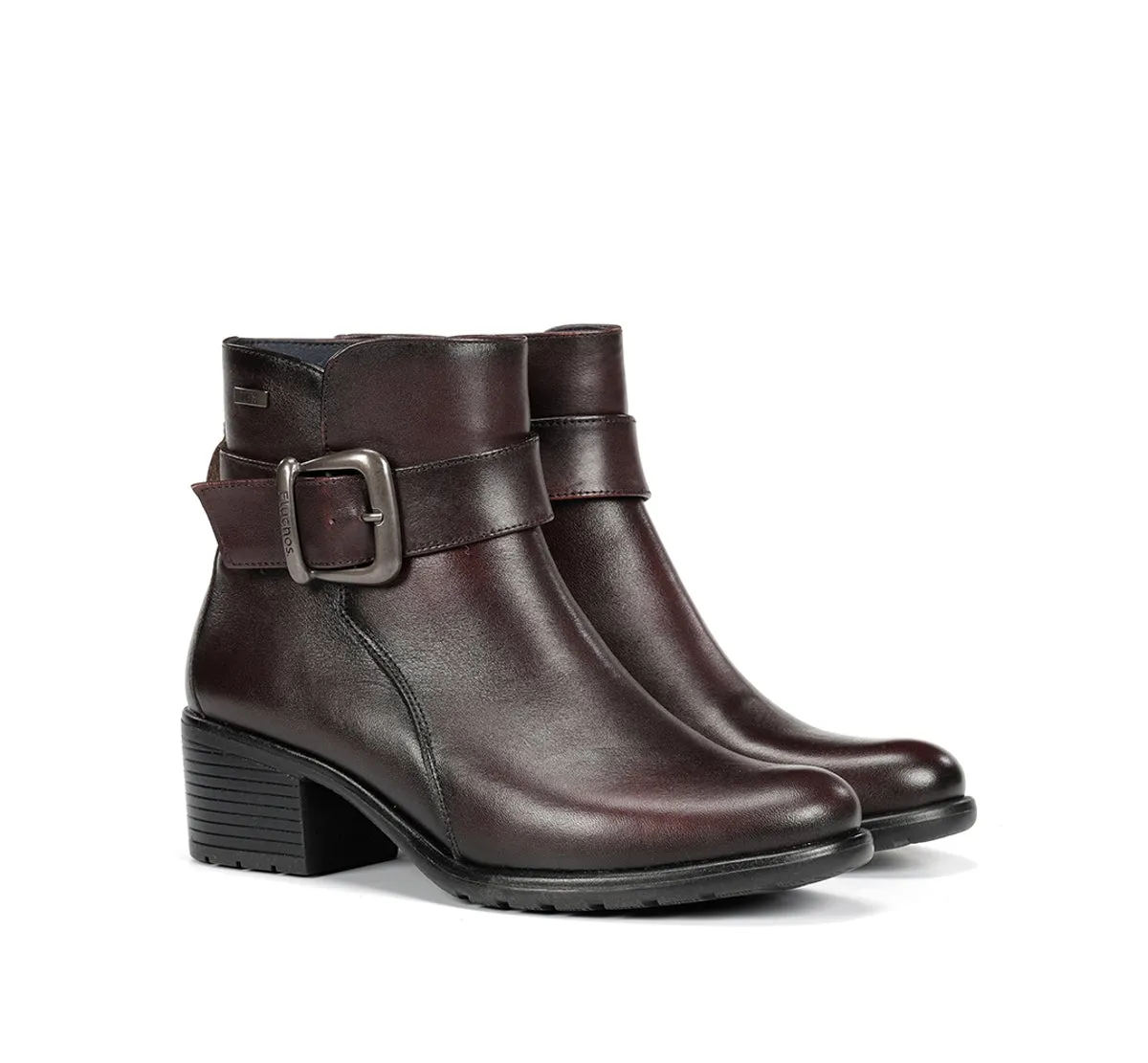 Fluchos Galit F2315 tronchetti donna bordeaux tacco