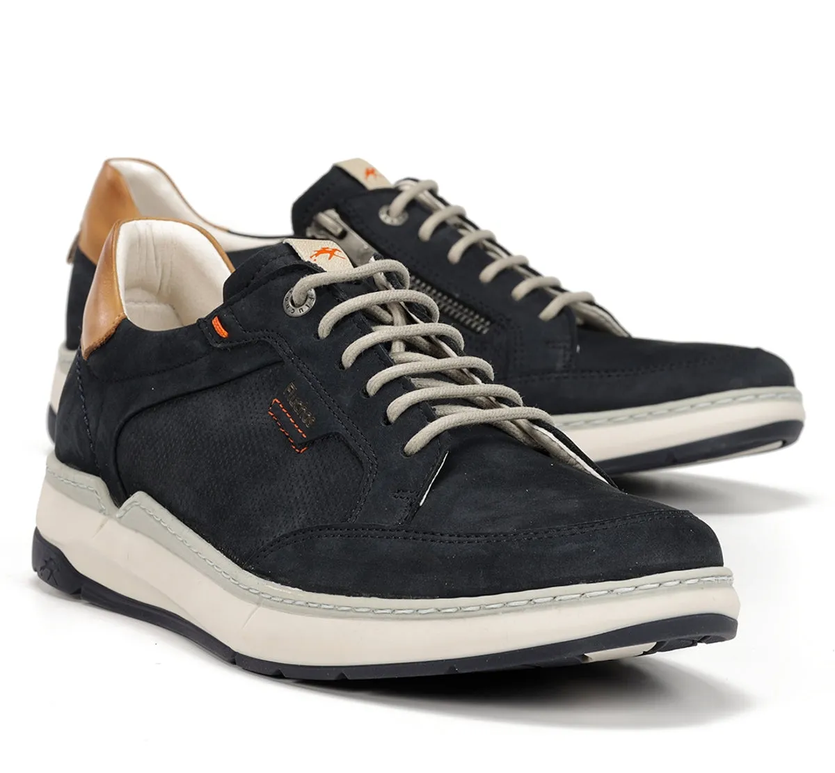 Fluchos Jeff F2211 sneaker uomo blu con lacci