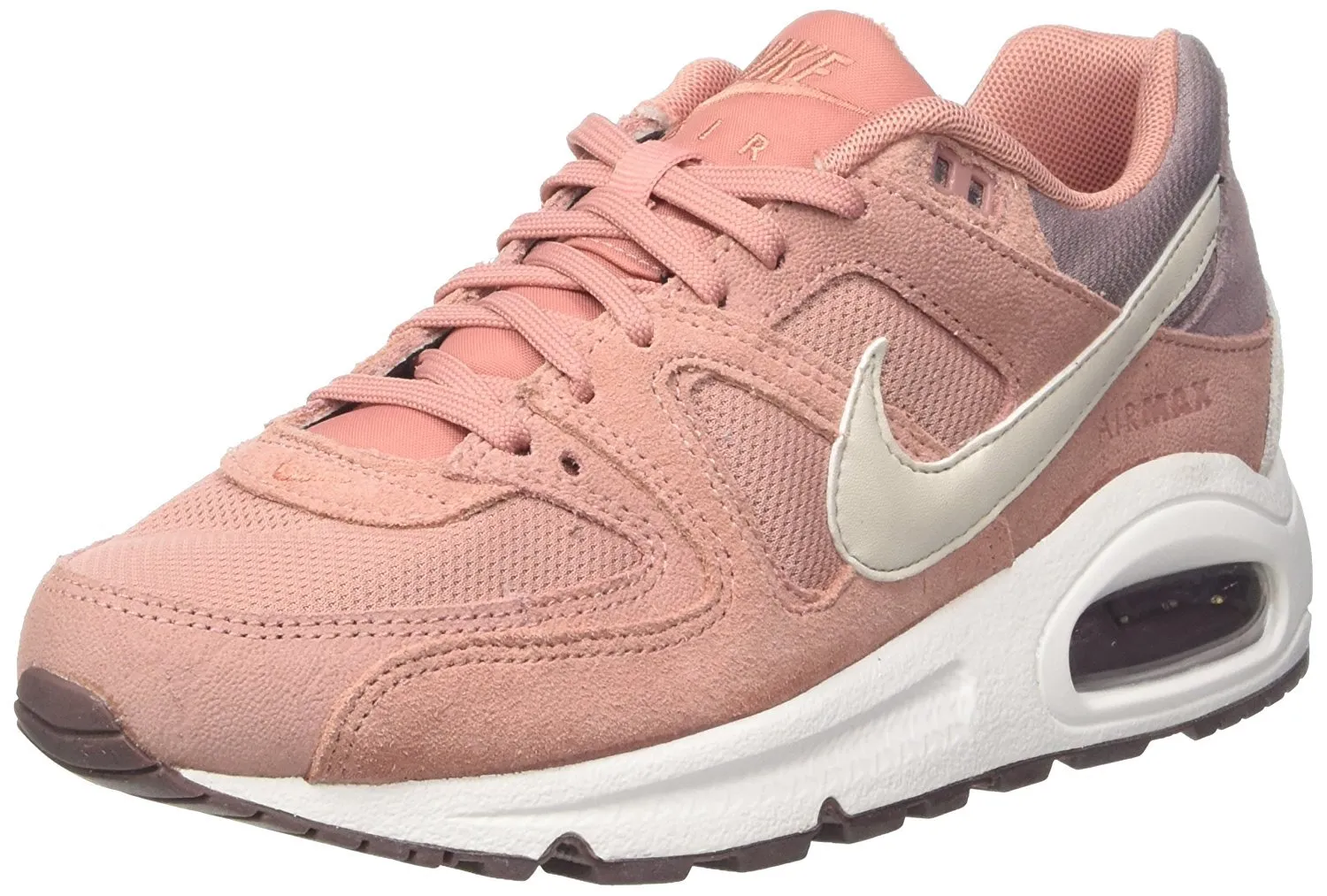 Nike Air Max Command sneakers donna pelle bianche