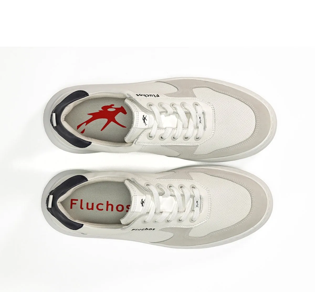Fluchos Boston F1970 sneakers uomo bianche leggere