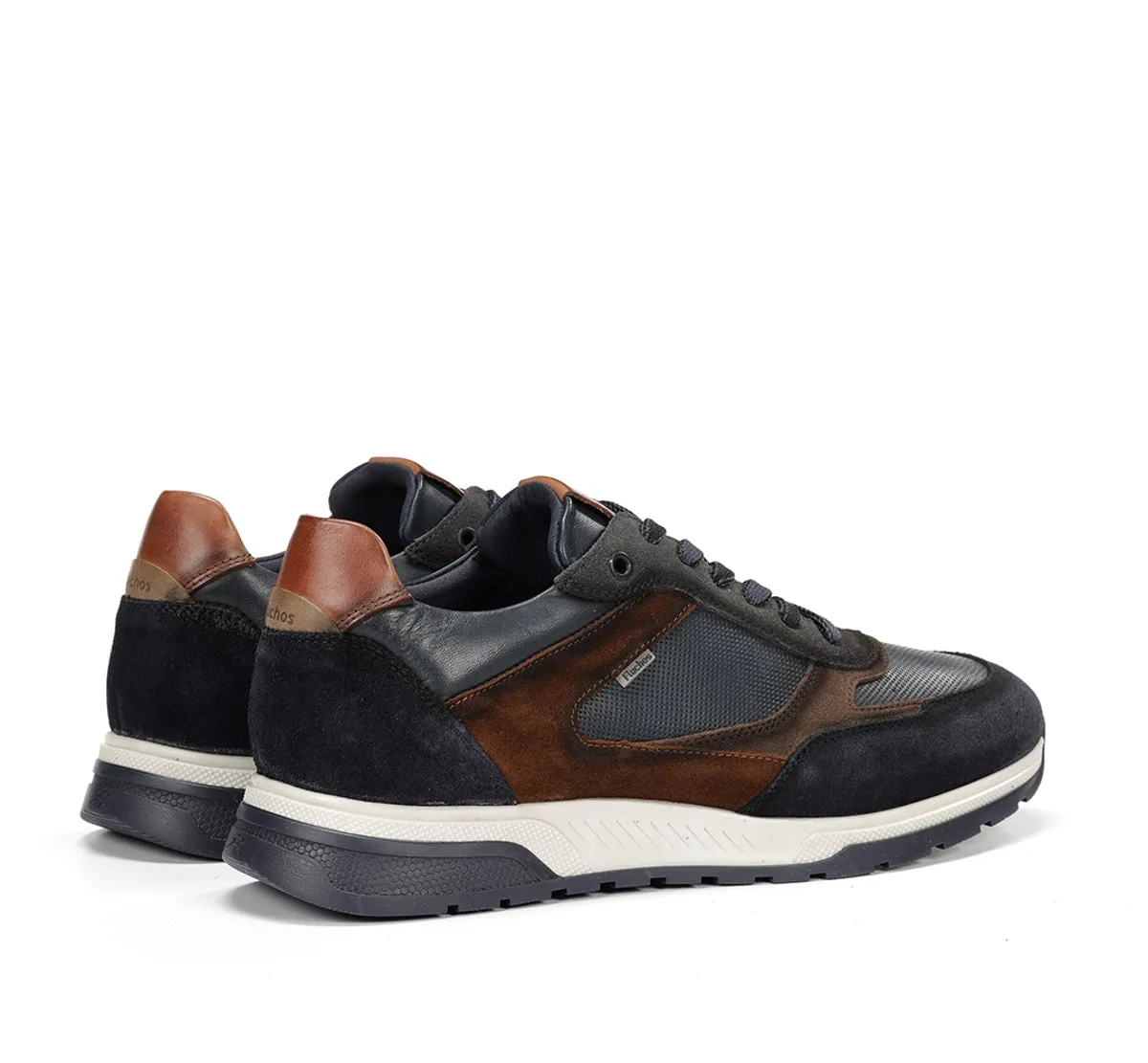 Fluchos Louis F1959 sneaker uomo blu pelle