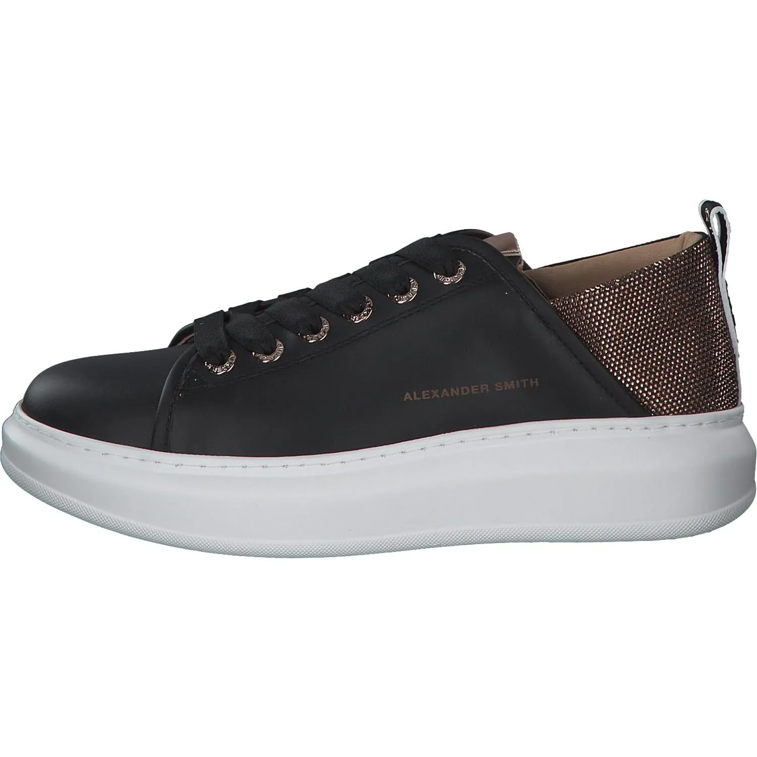 Alexander Smith Wembley sneakers donna bianco rame