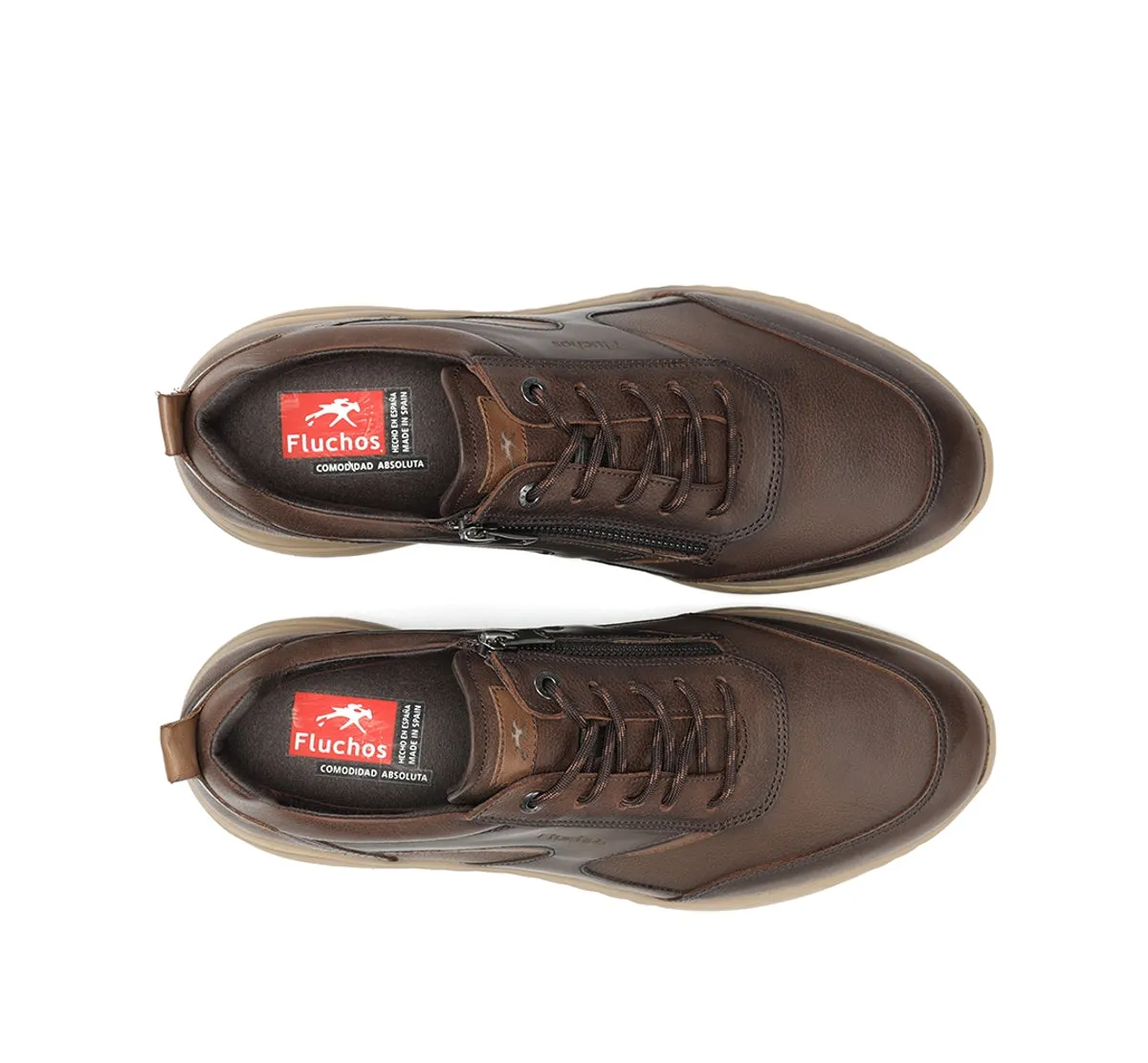 Fluchos Ryder F2288 sneakers uomo marroni invernali