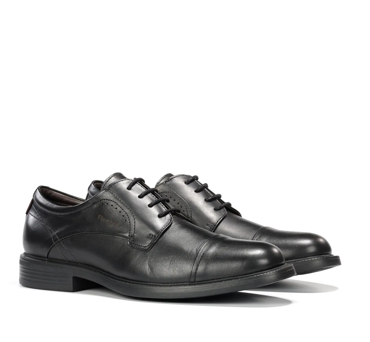 Fluchos Adrien F2494 Scarpe Uomo Nere in Pelle