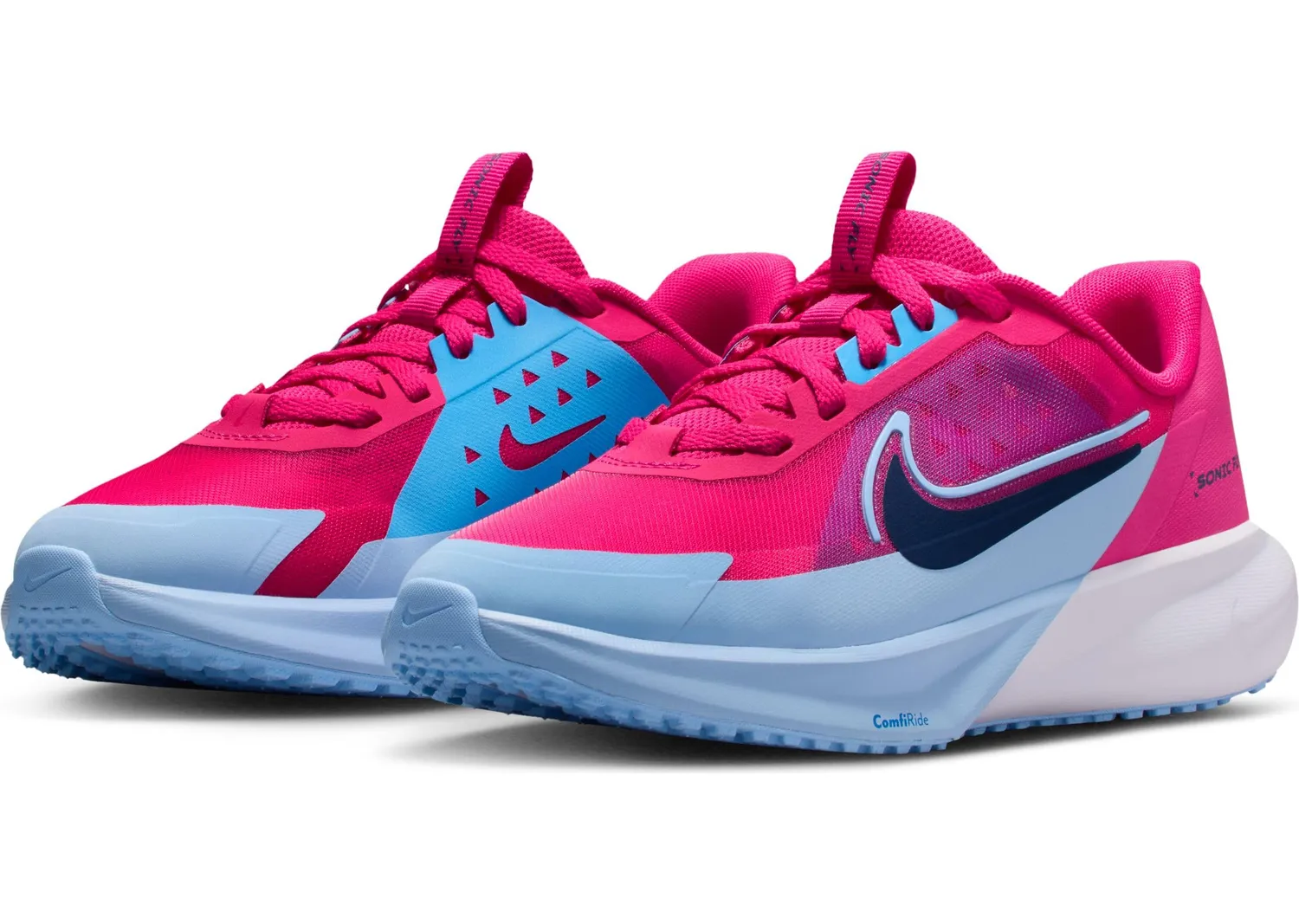 Nike Sonic Fly scarpe running 36 EU rosa blu