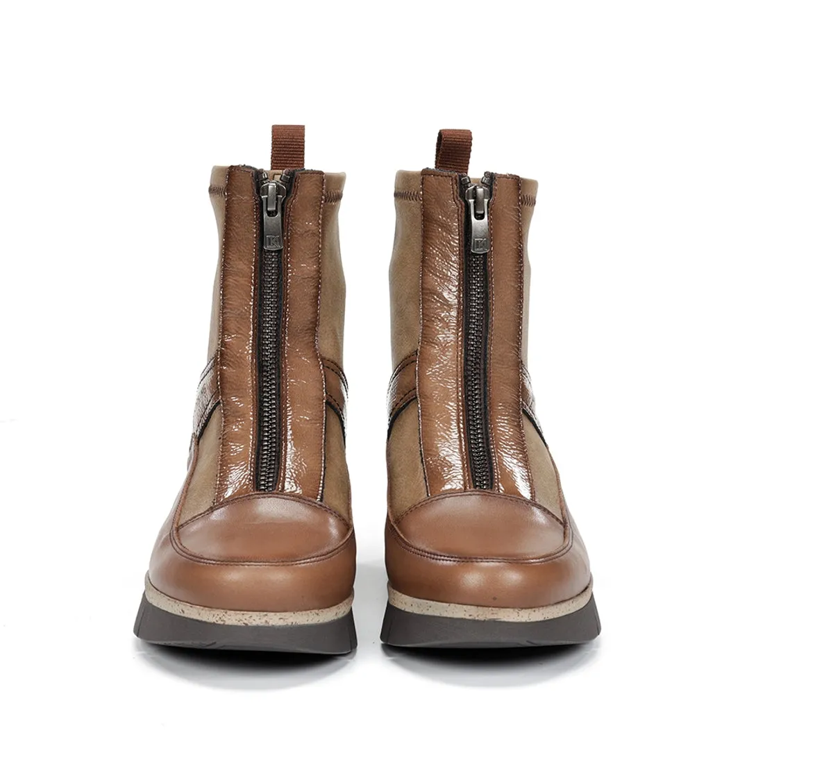 Fluchos India D9331 stivaletto marrone stile sportivo