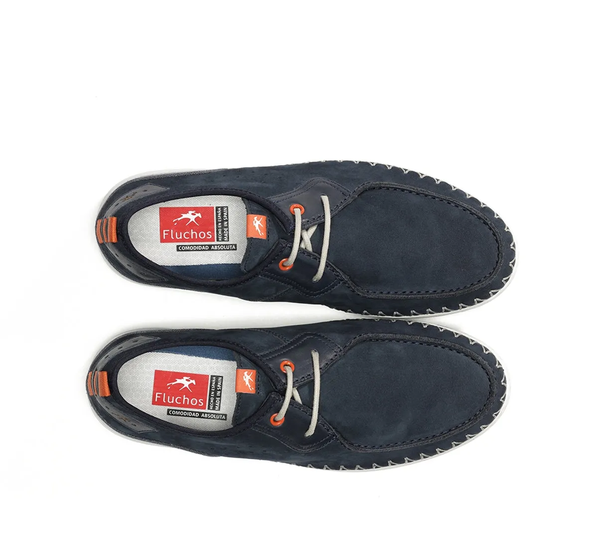 Fluchos Lester F1923 scarpe uomo blu eleganti
