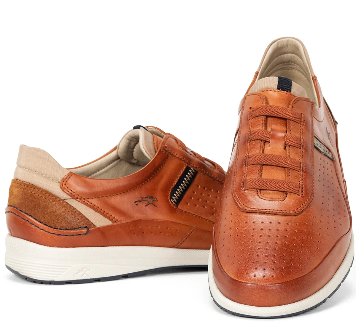 Fluchos Jaden F1736 Sneakers Marroni Uomo Lacci