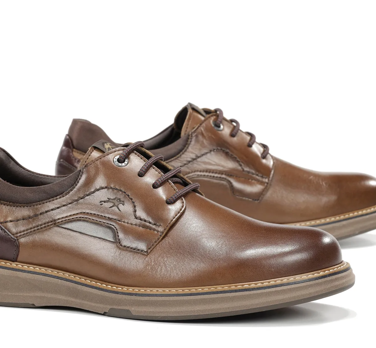 Fluchos Dalton F2507 Scarpa Stringata Marrone Uomo
