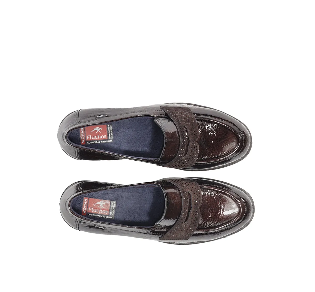 Fluchos Fugaz F2517 mocassino marrone donna