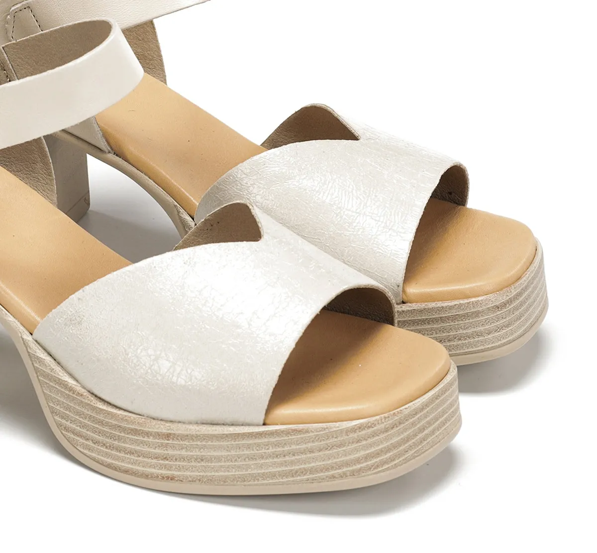 Dorking Diamond D9287 Sandalo Donna Bianco Tacco
